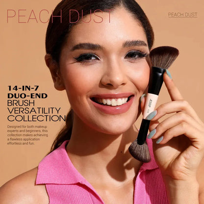 Duo-End Brush Versatility Collection 7pcs (Peach Dust) T600    