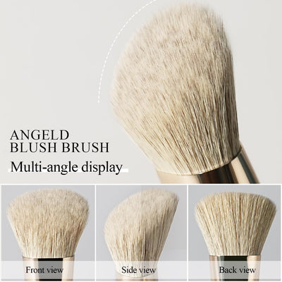 BEILI 2pcs Double Ended Makeup Brushes Foundation and Blush    