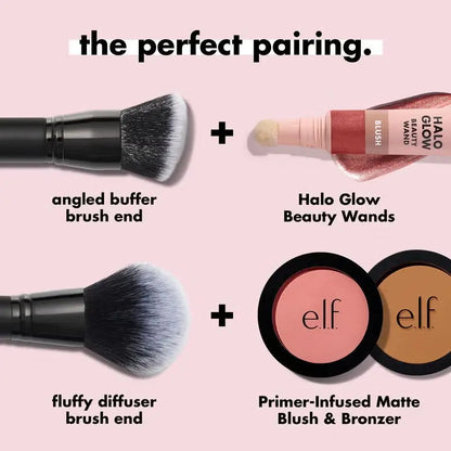 ELF - Cream & Powder Face Brush    