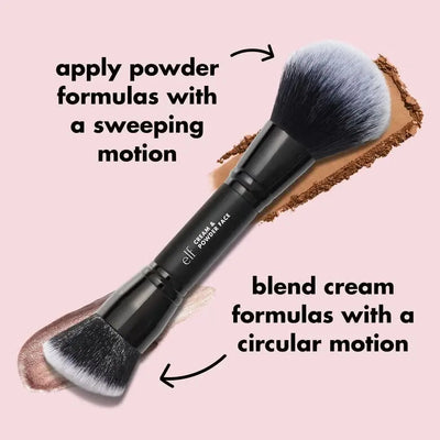 ELF - Cream & Powder Face Brush    