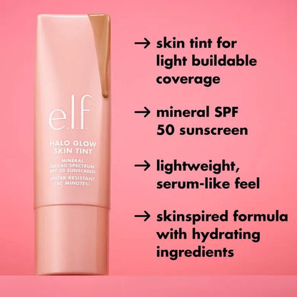 Elf Halo Glow Skin Tint SPF 50    