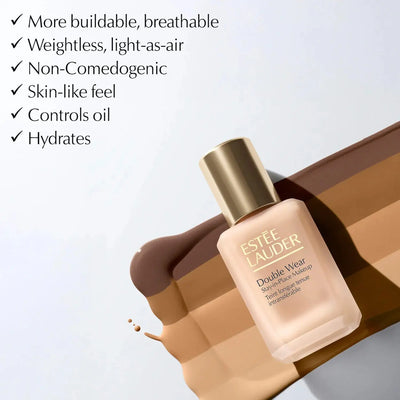 Estée Lauder  NEW Double Wear Stay in Place Lightweight Matte Foundation with 36H Wear    