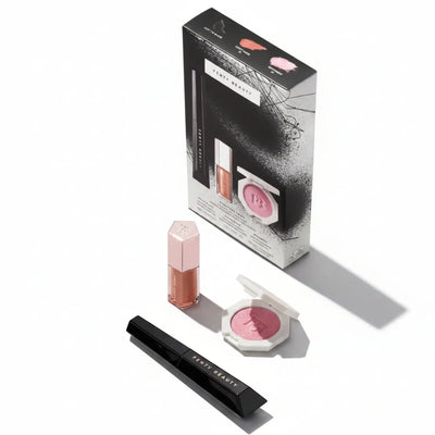 Fenty Beauty Fam Faves 3-Piece Eye, Lip + Highlighter Set    