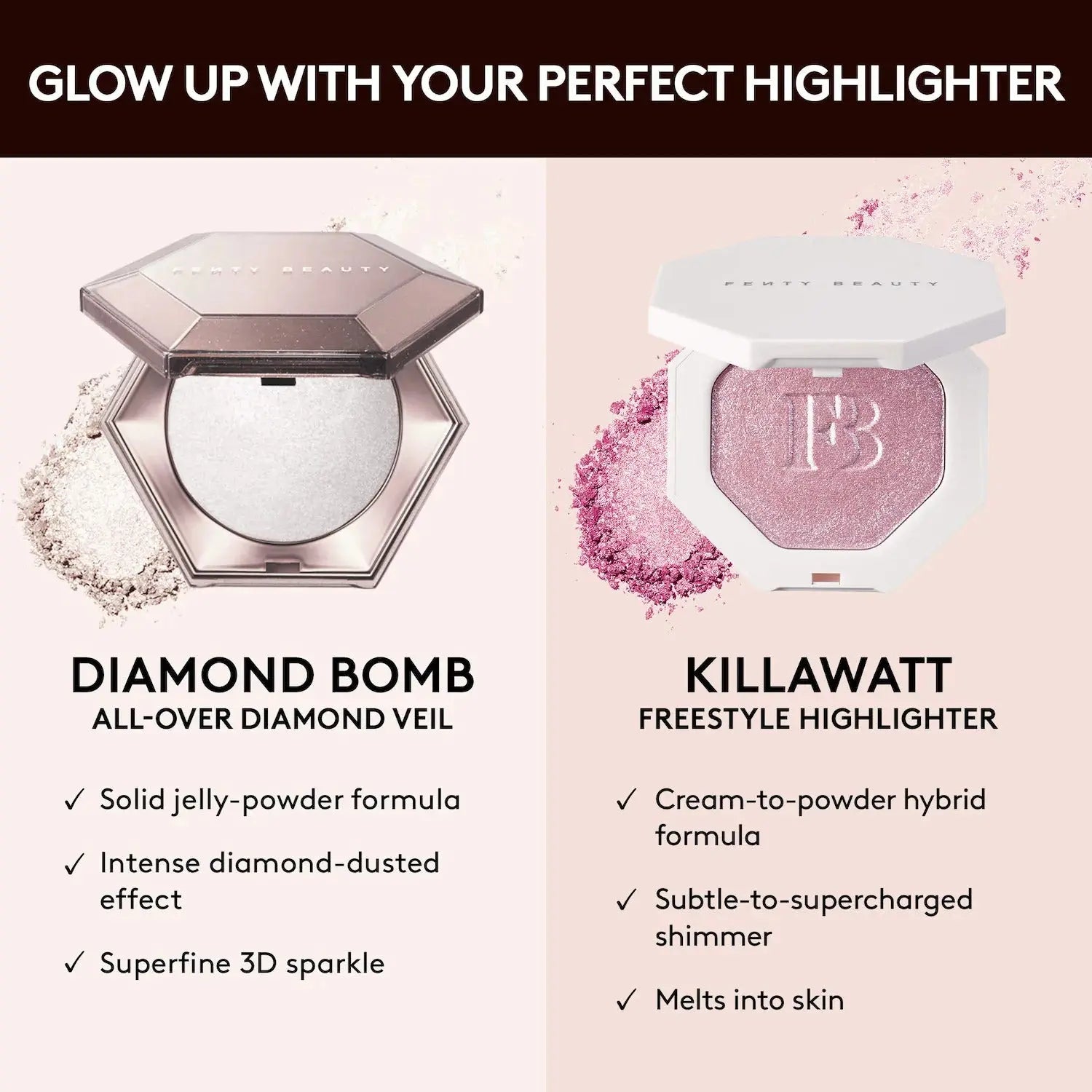 Fenty Beauty by Rihanna  Killawatt Foil Freestyle Highlighter    
