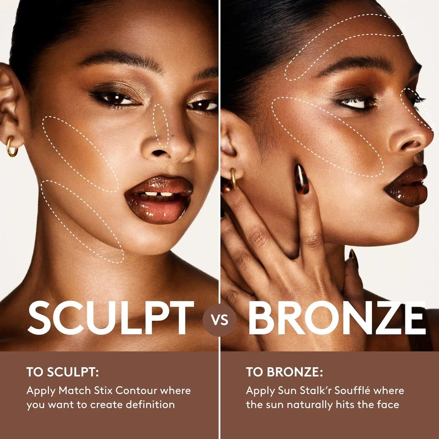 Fenty Beauty by Rihanna  Sun Stalk'r Soufflé Pressed Mousse Blurring Cream Bronzer    