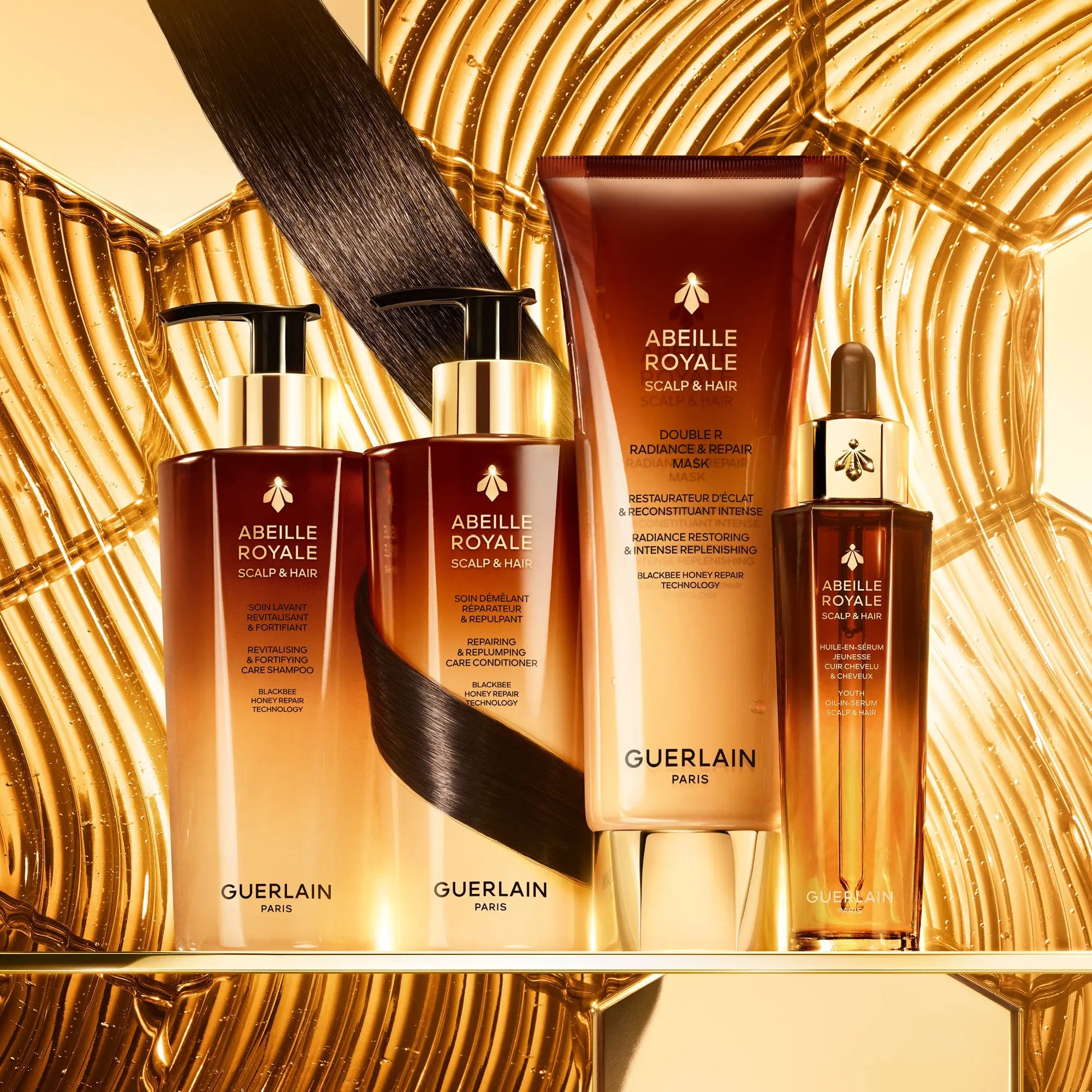 GUERLAIN Abeille Royale Revitalising and Fortifying Care Shampoo 290ml    