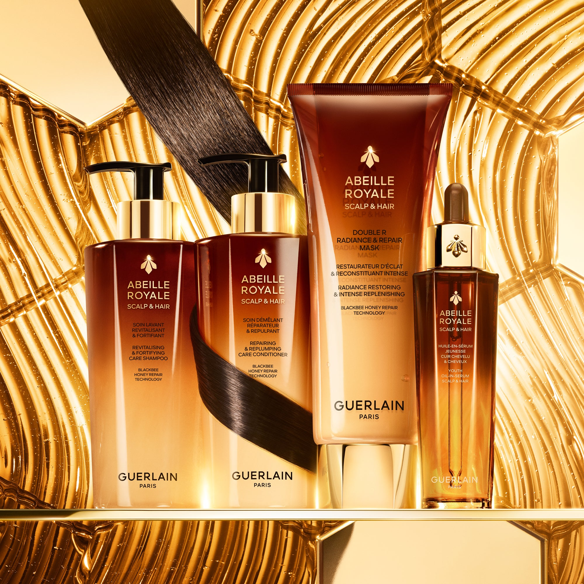 GUERLAIN Abeille Royale Revitalising and Fortifying Care Shampoo 290ml    