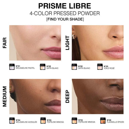 Givenchy Prisme Libre 4-Color Pressed Powder (Various Shades)    
