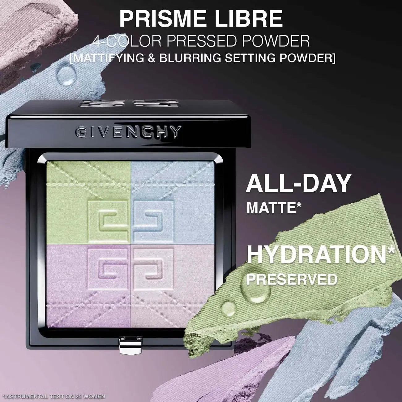 Givenchy Prisme Libre 4-Color Pressed Powder (Various Shades)    
