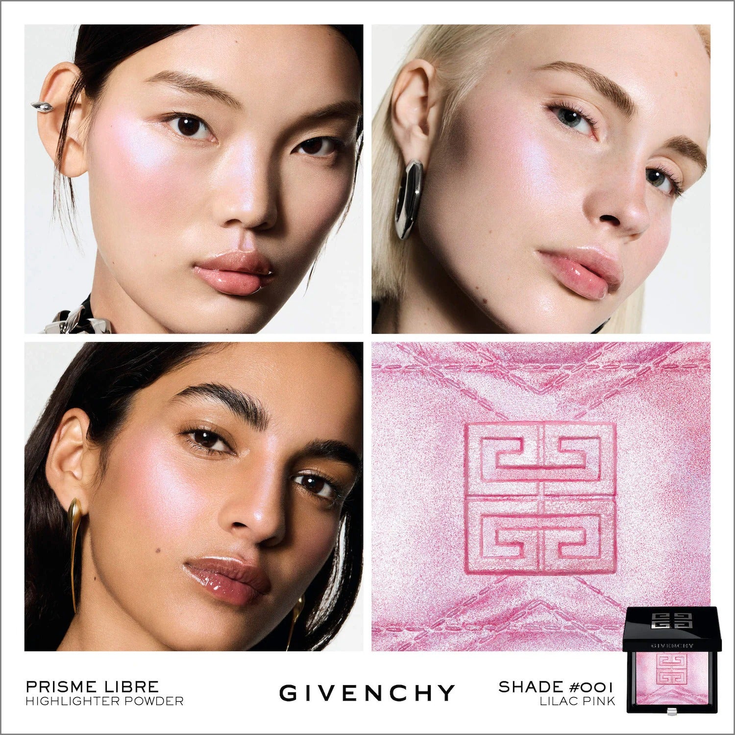 Givenchy  Prisme Libre Strobing & Illuminating Highlighter Powder    
