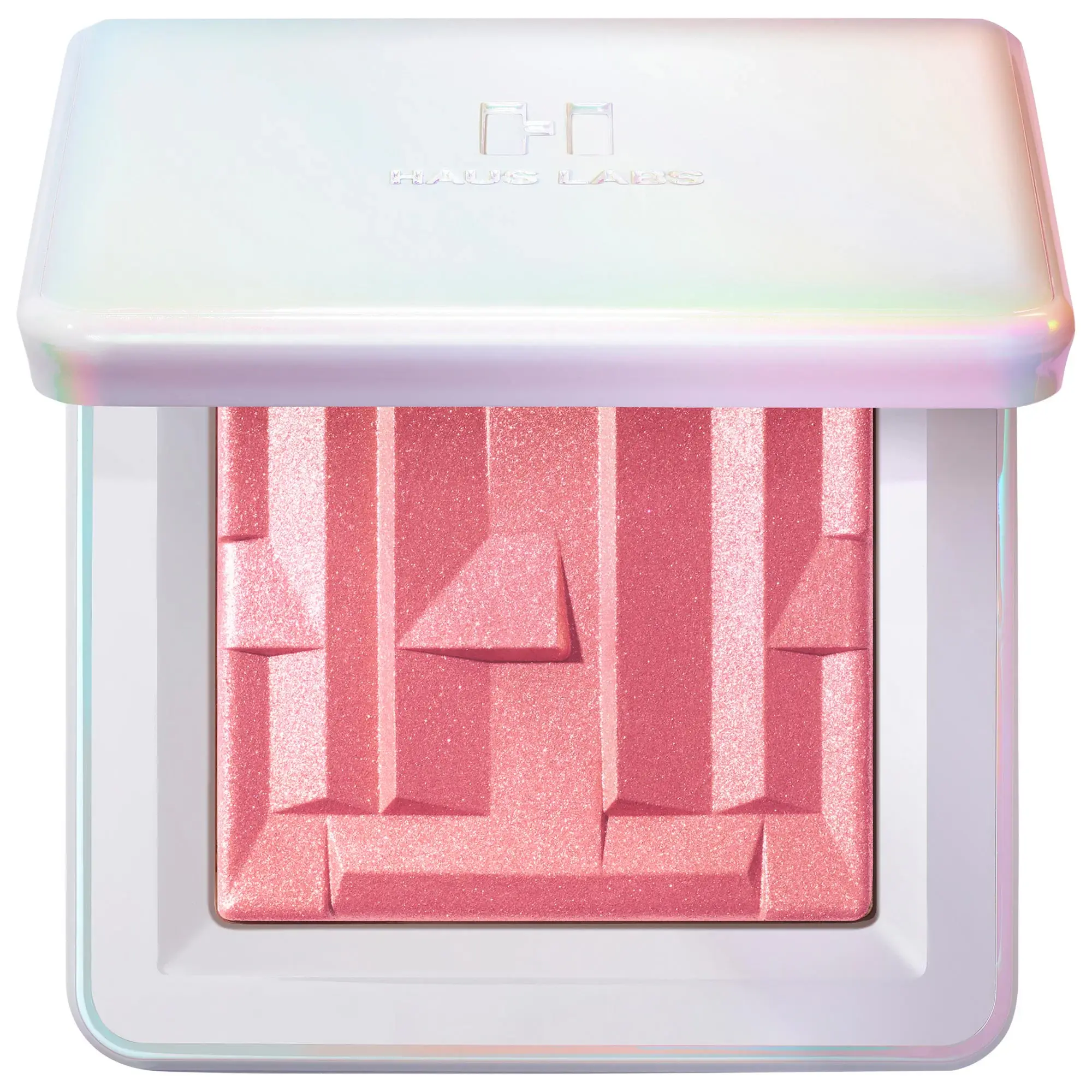 HAUS LABS BY LADY GAGA  Bio-Radiant Gel-Powder Highlighter with Fermented Arnica   Rose Quartz - light magenta 
