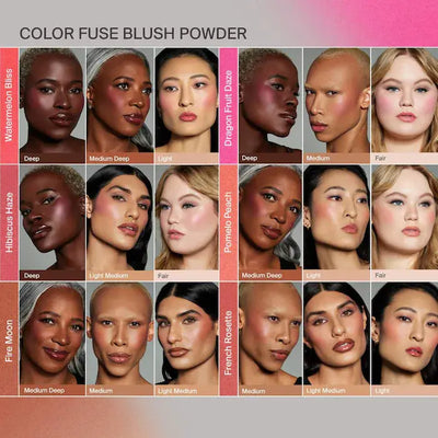 HAUS LABS BY LADY GAGA  Color Fuse Talc-Free Blush Powder With Fermented Arnica    