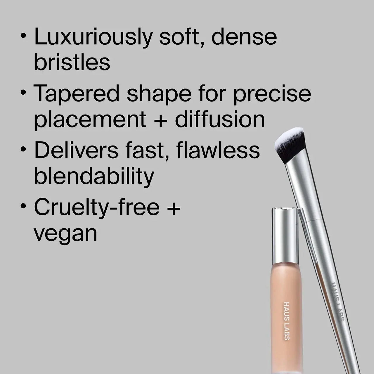 HAUS LABS BY LADY GAGA  Cruelty-Free Concealer Brush    