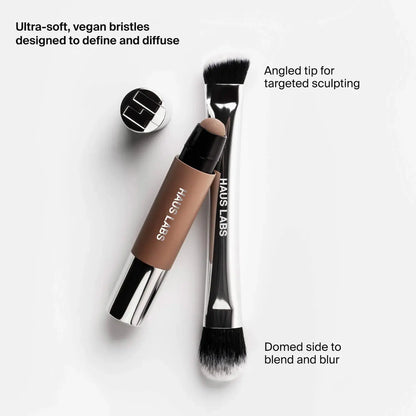 HAUS LABS BY LADY GAGA  Dual-Ended Precision Sculpting Brush    