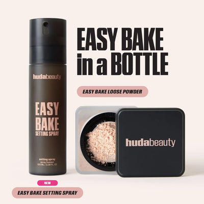 HUDA BEAUTY  Easy Bake Blurring Setting Spray with 16-Hour Wear (30ml)    