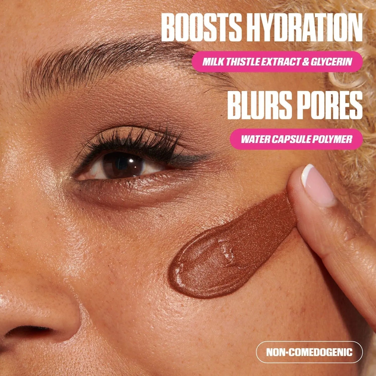 HUDA BEAUTY Easy Blur Mini Silicone-Free Smoothing & Pore-Minimizing Primer Bronze Fudge 10ml    