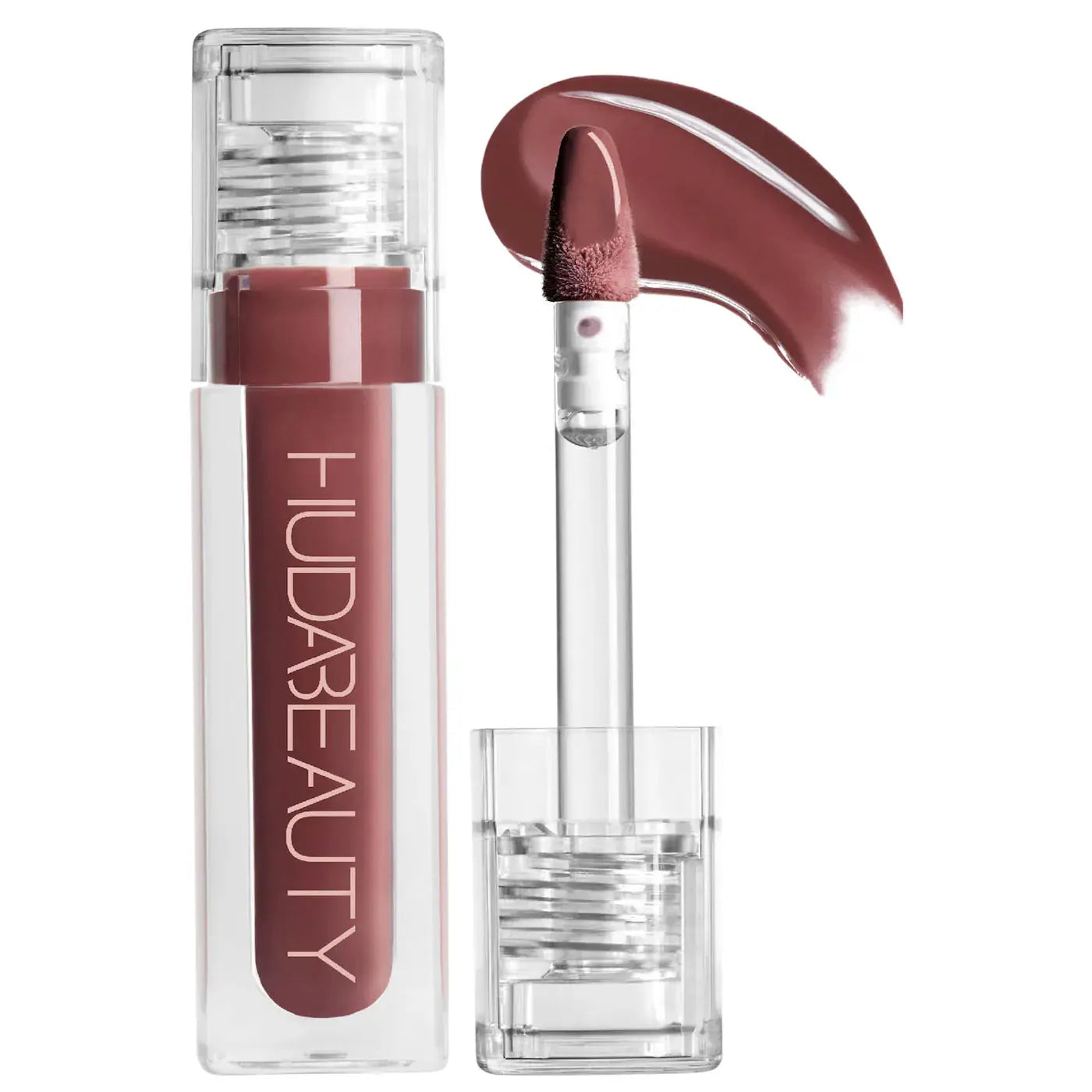 HUDA BEAUTY Faux Filler Shiny Non-Sticky Lip Gloss   Posh 