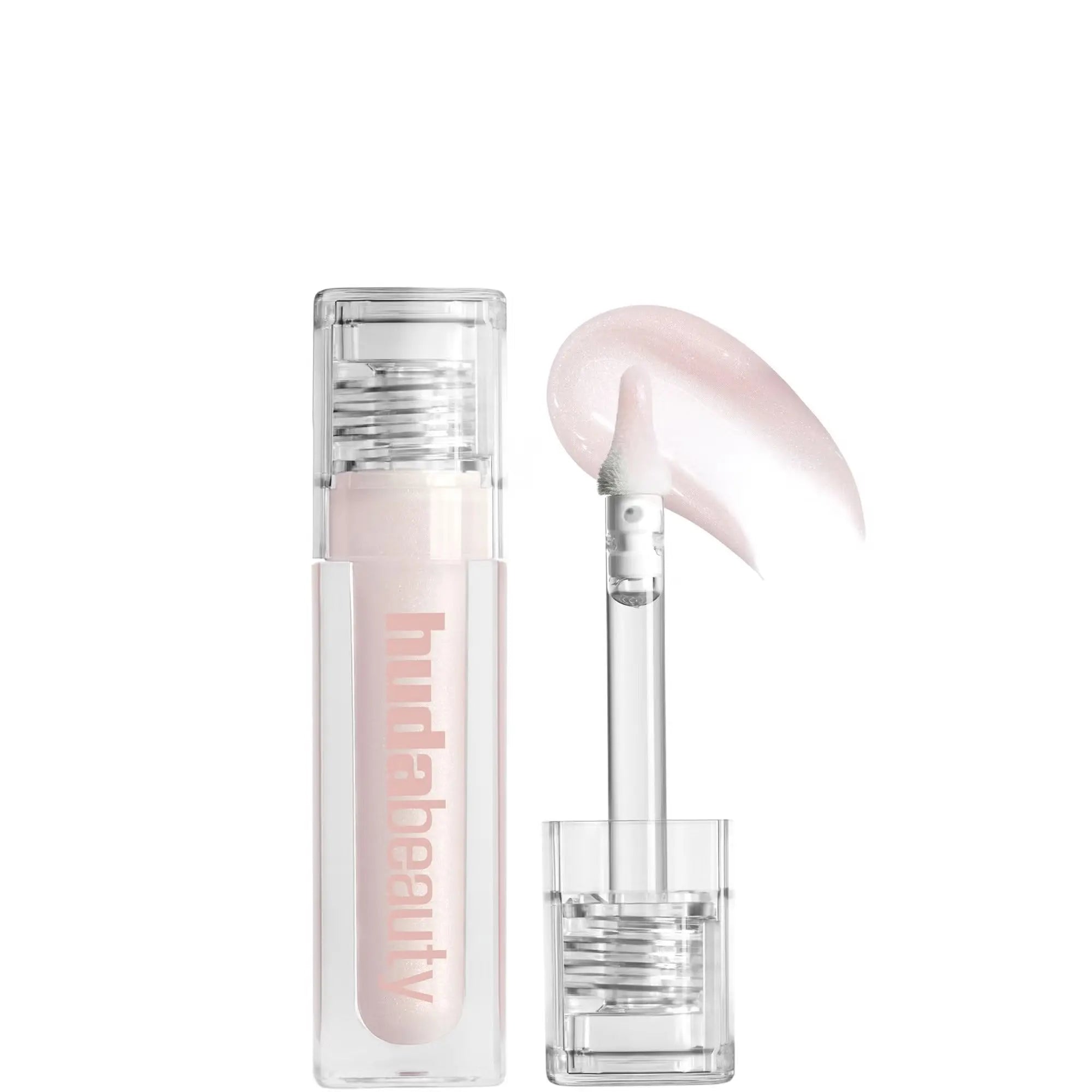 HUDA BEAUTY Faux Filler Shiny Non-Sticky Lip Gloss   She Glitzy 