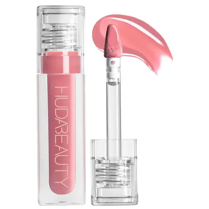 HUDA BEAUTY Faux Filler Shiny Non-Sticky Lip Gloss    