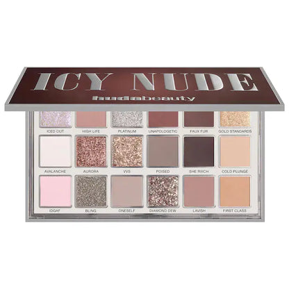 HUDA BEAUTY Icy Nude Eyeshadow Palette    
