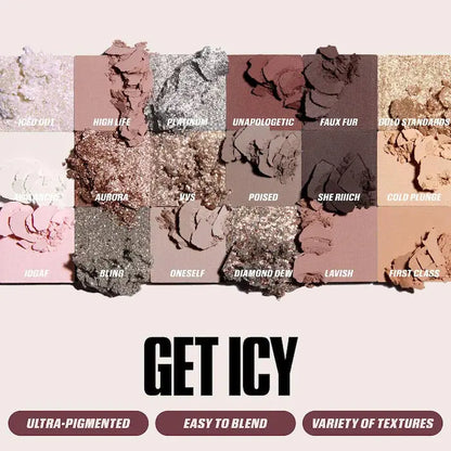 HUDA BEAUTY Icy Nude Eyeshadow Palette    