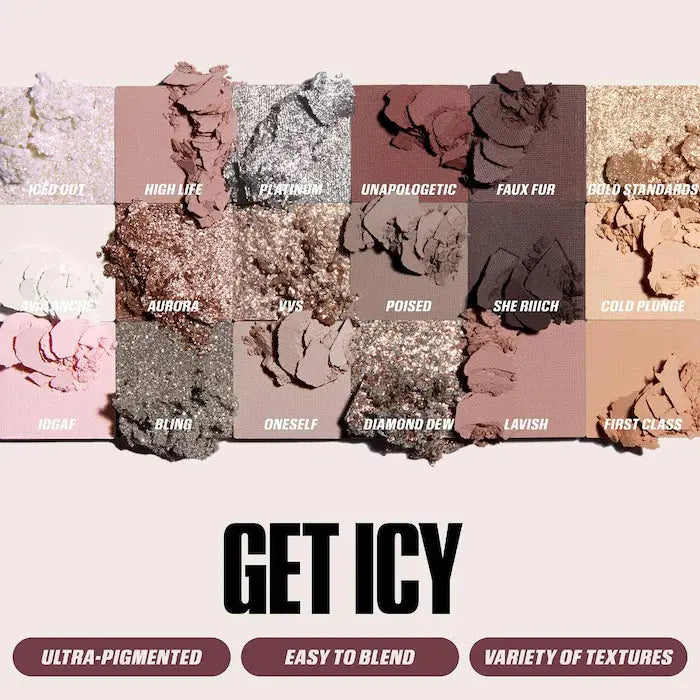HUDA BEAUTY Icy Nude Eyeshadow Palette    