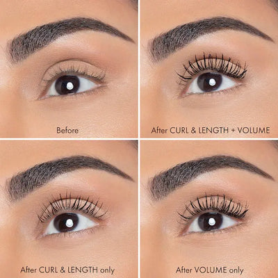 HUDA BEAUTY LEGIT LASHES Double-Ended Volumizing and Lengthening Mascara    