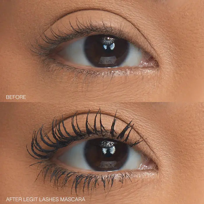 HUDA BEAUTY LEGIT LASHES Double-Ended Volumizing and Lengthening Mascara    