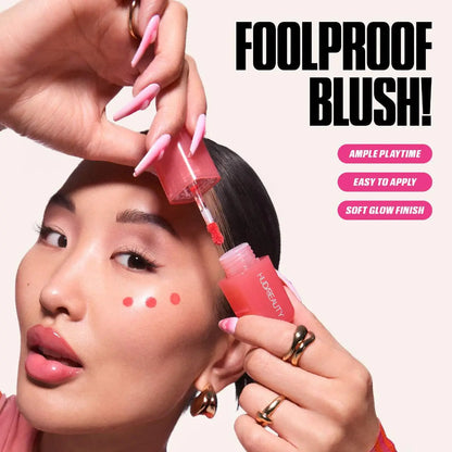 HUDA BEAUTY Mini Baby Blush Cotton Candy and Peach Sorbet    