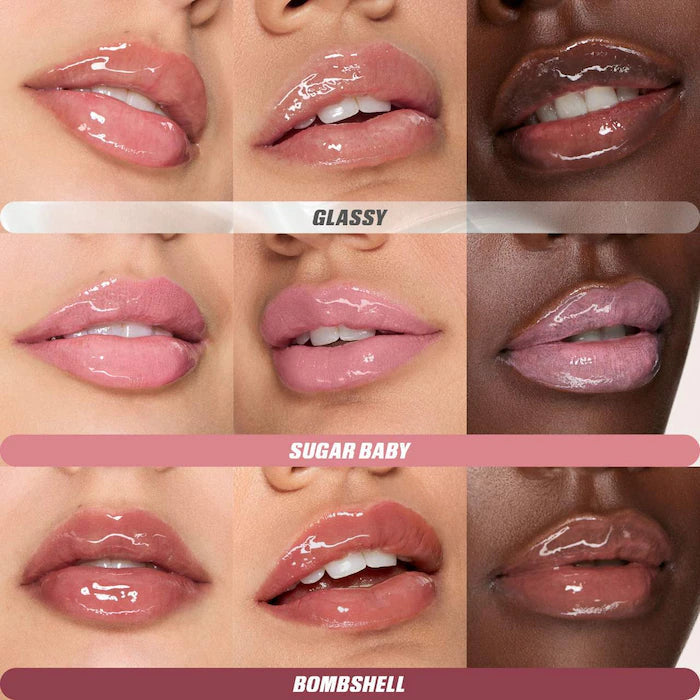 HUDA BEAUTY  Mini Glossiest Lip Gloss Set    