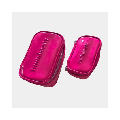 HUDA BEAUTY Pink Makeup Bag Set    