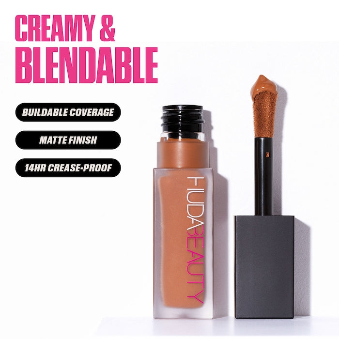 HUDA BEAUTY  #FauxFilter Matte Buildable Coverage Waterproof Concealer    
