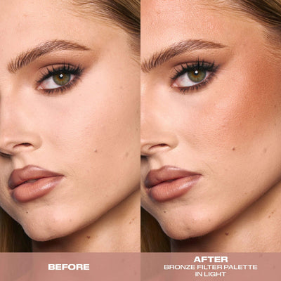 HUDA BEAUTY  Bronze Filter Bronzer and Contour Palette    