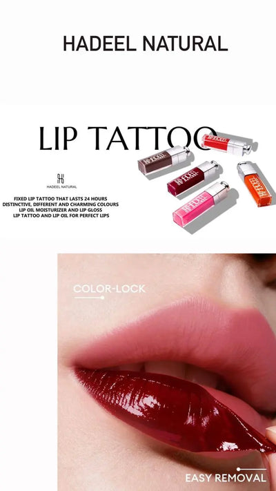 Hadeel natural Lip Tattoo & Lip Glow    