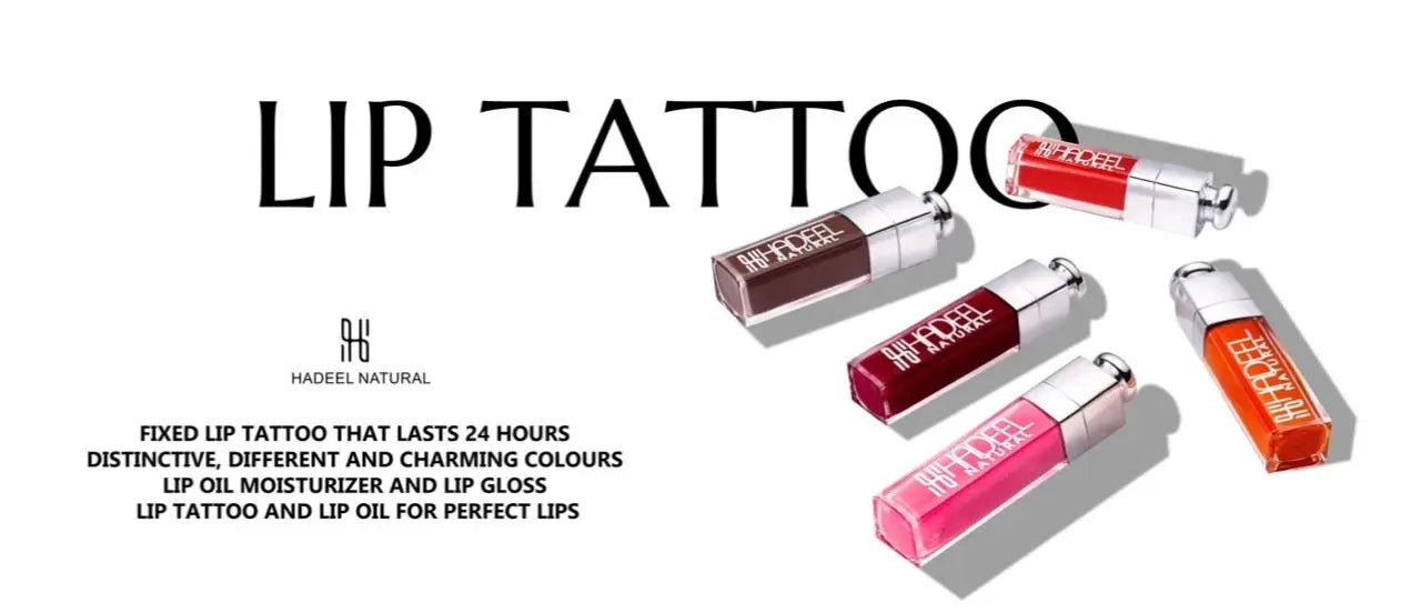 Hadeel natural Lip Tattoo & Lip Glow    
