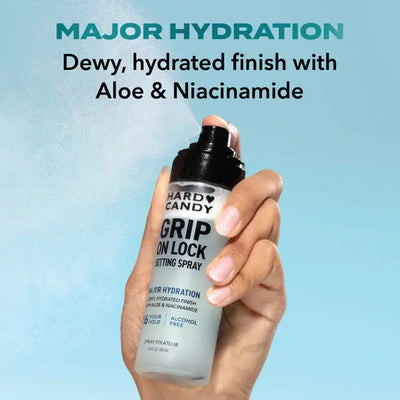 Hard Candy Grip on Lock setting spray    