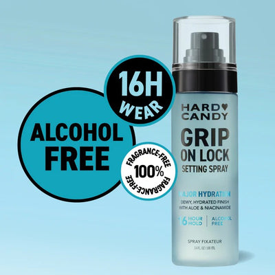 Hard Candy Grip on Lock setting spray    