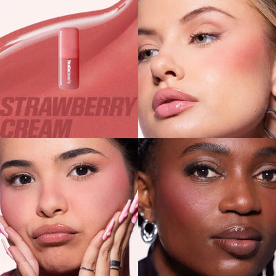 Huda Beauty Berries and Cream Liquid Blush and Lip Gloss Set    