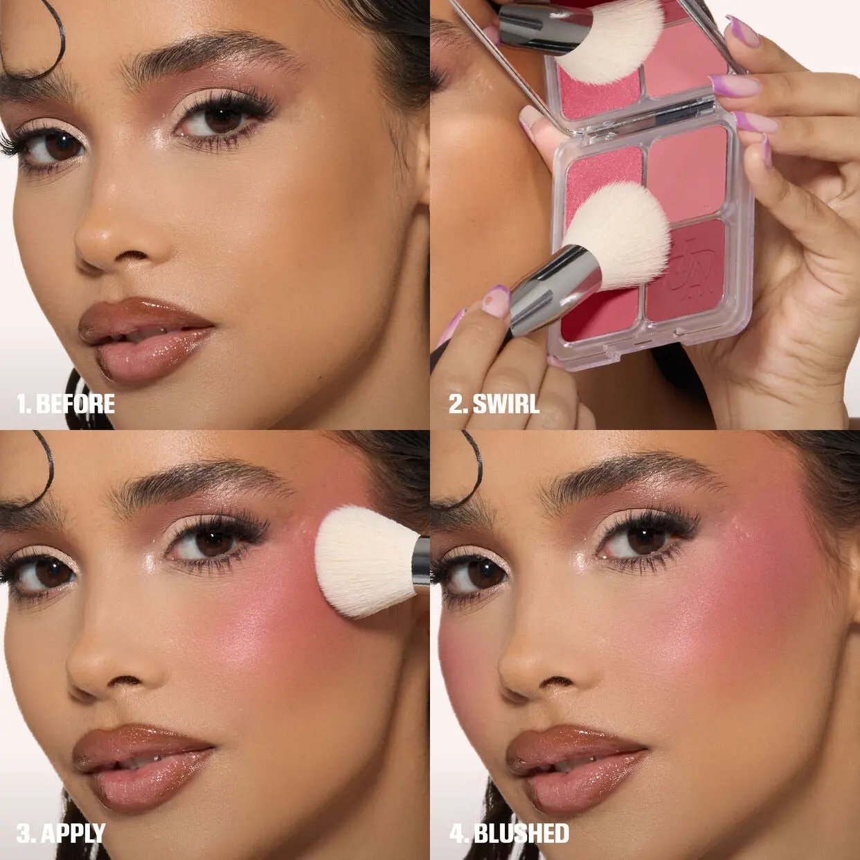 Huda Beauty Blush Filter Blurring Blushlighters Palette    