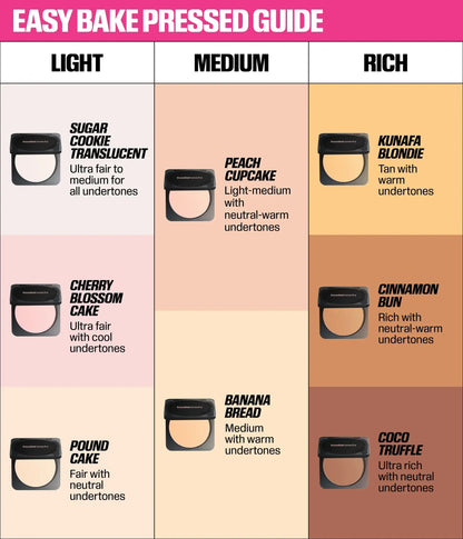 Huda Beauty - EASY BAKE PRESSED POWDER    