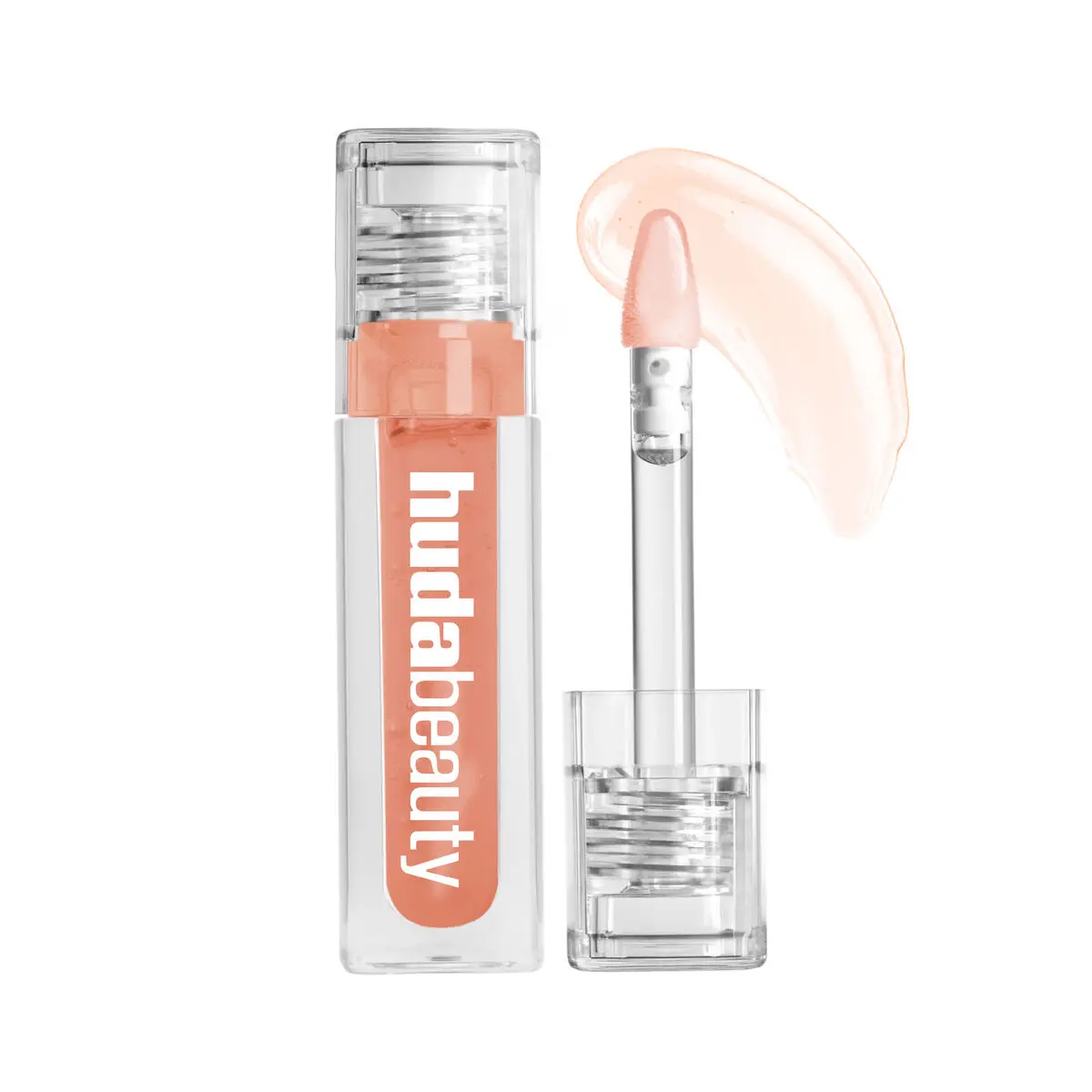Huda Beauty Faux Filler Jelly Oil   Juicy Peach – Sheer Peachy Nude 