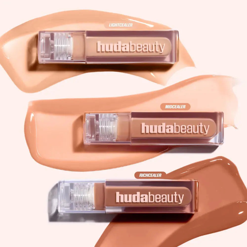 Huda Beauty Faux Filler Shiny Non-Sticky Lip Gloss    
