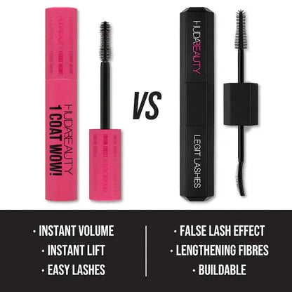Huda beauty 1 Coat WOW! Extra Volumizing and Lifting mascara    