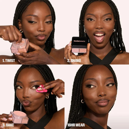 Huda beauty Easy Bake Duo Loose Powder    