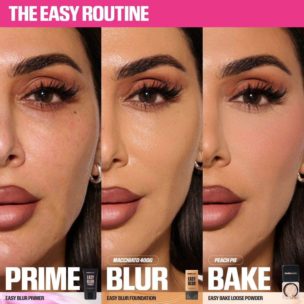 Huda beauty Easy Bake Duo Loose Powder    