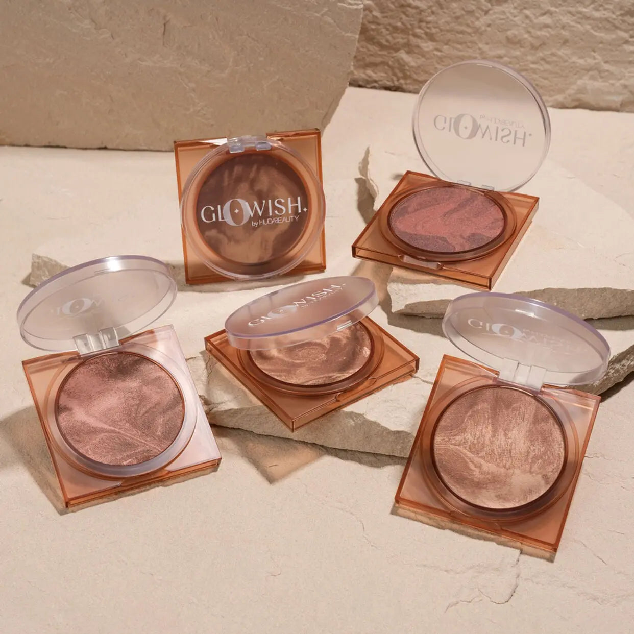 Huda beauty GloWish Soft Radiance Bronzing Powder    