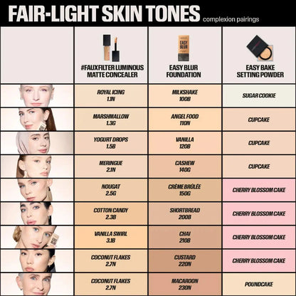 Huda beauty easy blur foundation    