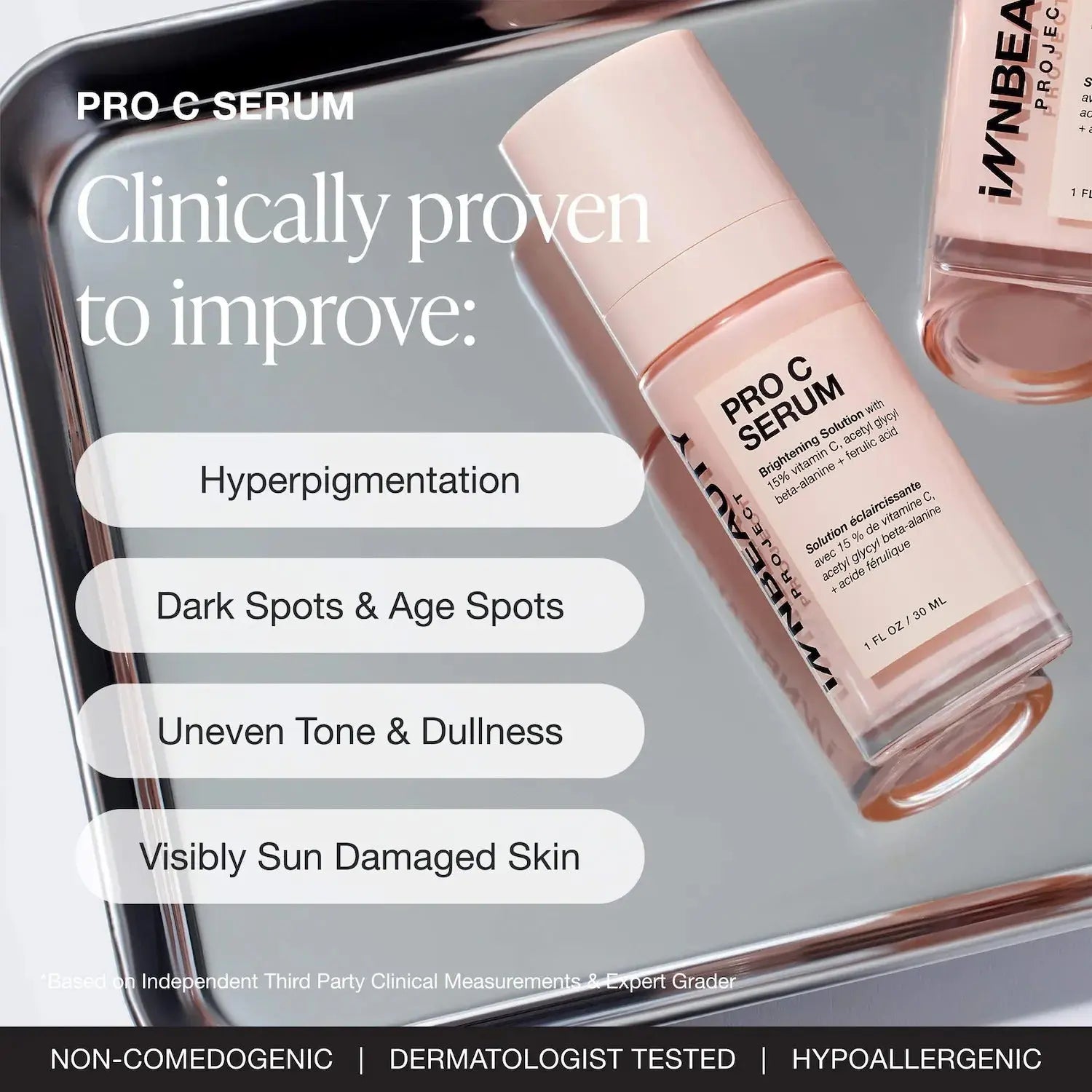 INNBEAUTY PROJECT Pro C Serum Brightening Solution with 15% Vitamin C + Ferulic Acid    