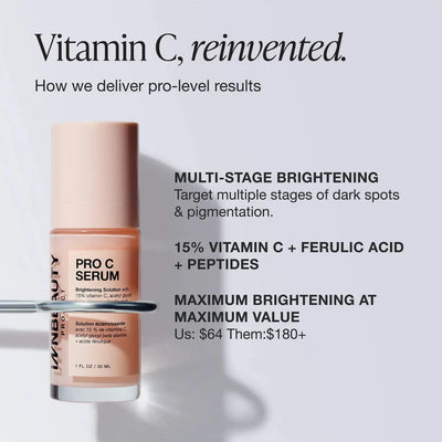 INNBEAUTY PROJECT Pro C Serum Brightening Solution with 15% Vitamin C + Ferulic Acid    