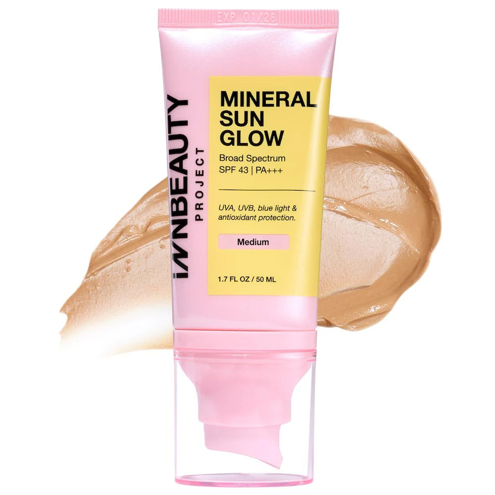 INNBEAUTY PROJECT Mineral Sun Glow Broad Spectrum Sunscreen SPF 43    